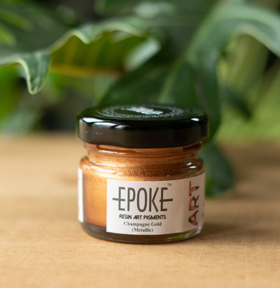 EPOKE RESIN ART PIGMENT CHAMPAGNE GOLD 20 GMS