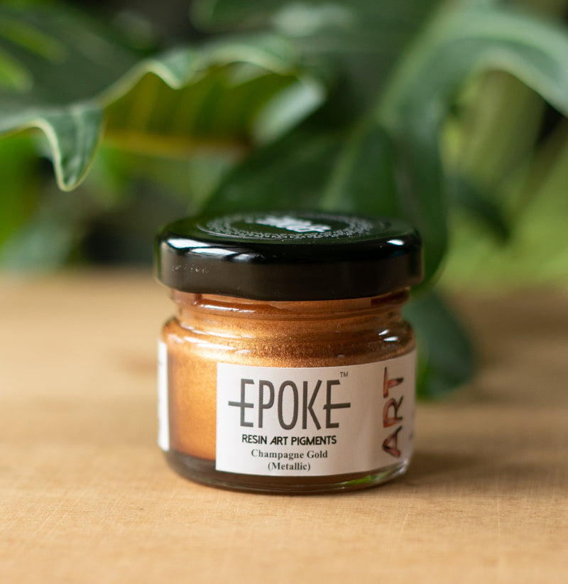 EPOKE RESIN ART PIGMENT CHAMPAGNE GOLD 20 GMS