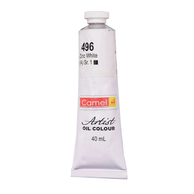 CAMLIN ARTIST OIL COLOUR 40 ML SR 1 ZINC WHITE (115496)