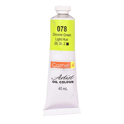 CAMLIN ARTIST OIL COLOUR 40 ML SR 2 CHROME GREEN LIGHT (115078)