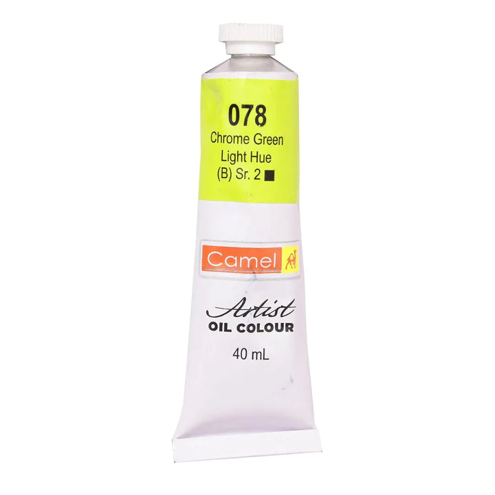 CAMLIN ARTIST OIL COLOUR 40 ML SR 2 CHROME GREEN LIGHT (115078)
