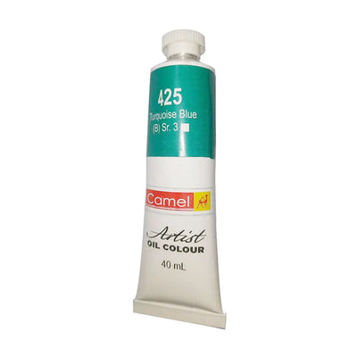 CAMLIN ARTIST OIL COLOUR 40 ML SR 3 TURQUOISE BLUE (115425)