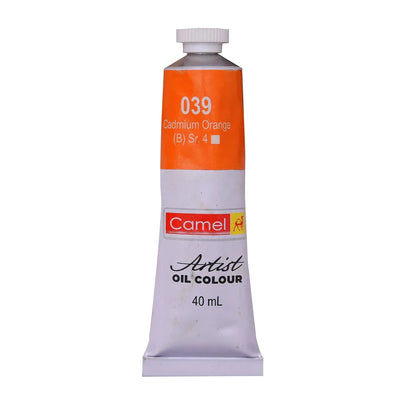 CAMLIN ARTIST OIL COLOUR 40 ML SR 4 CADMIUM ORANGE (115039)