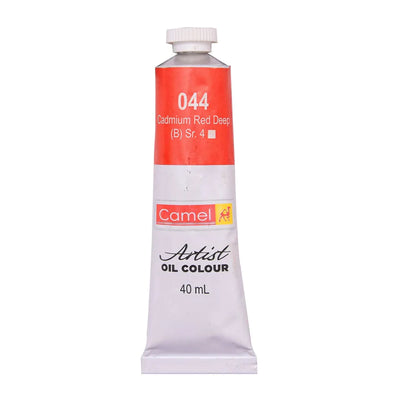 CAMLIN ARTIST OIL COLOUR 40 ML SR 4 CADMIUM RED DEEP (115044)