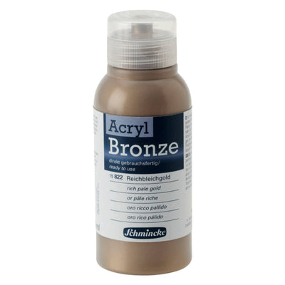 SCHMINCKE ACRYLIC-BRONZE 150 ML RICH PALE GOLD 15822020
