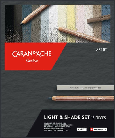 CARAN DACHE LIGHT & SHADE PENCIL SET OF 16 (776815)