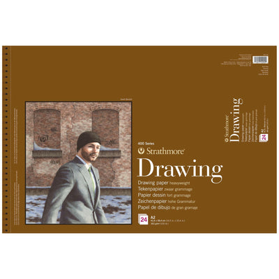 STRATHMORE DRAWING PADS 24 SHEETS SR 400 163 GSM 42 x 59.4 CM (P400-92-4)