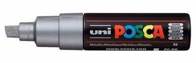 UNIPOSCA MARKER PC-8K SILVER