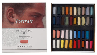 SENNELIER SOFT PASTEL POTRAIT HALF STICK SET OF 40 (-)