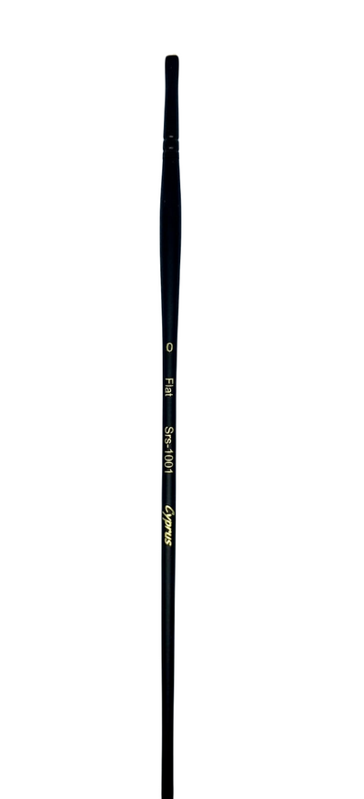 CYPRUS HOG HAIR BRUSH FLAT SR 1001 NO 0