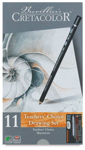 CRETACOLOR TEACHERS CHOICE PENCIL DRAWING SET OF 11 (40033)