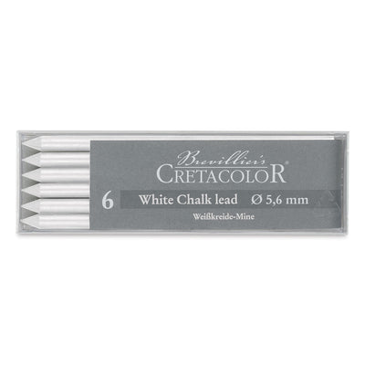 CRETACOLOR LEADS 261 52 WHITE 5.6MM (26152)