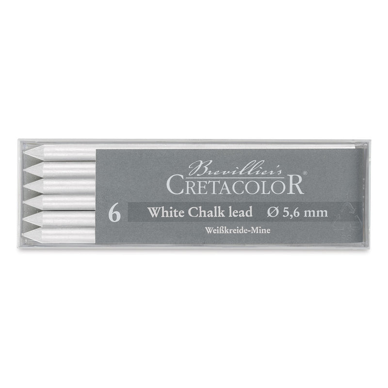 CRETACOLOR LEADS 261 52 WHITE 5.6MM (26152)