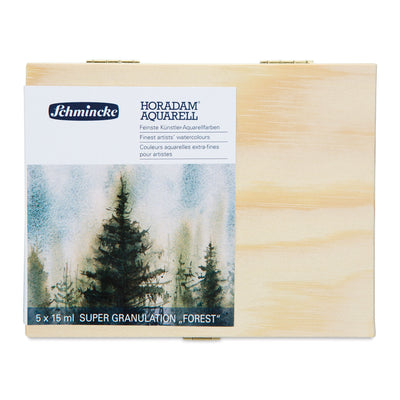 SCHMINCKE HORADAM AQUARELL SUPER GRANULATION SET FOREST 5 x 15 ML (74851)