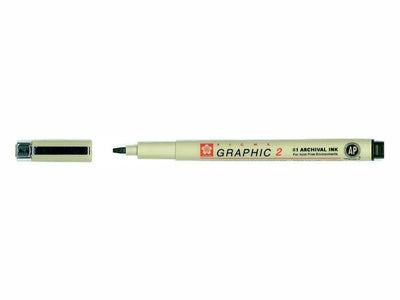 SAKURA PIGMA GRAPHIC BLACK 2MM
