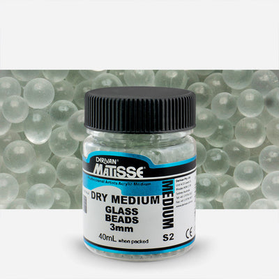 MATISSE DRY MEDIUM GLASS BEADS 3 SR 2  40 ML 1MD04GLB3