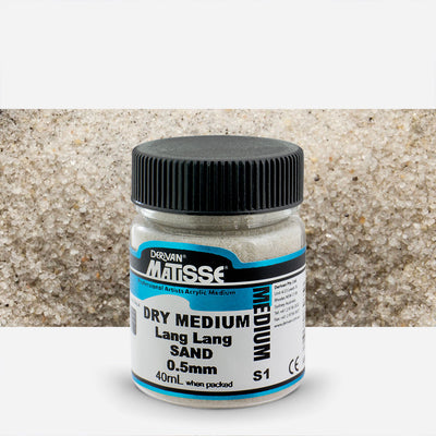 MATISSE DRY MEDIUM LANG SAND 0.5MM SR 1  40 ML 1MD04LS04