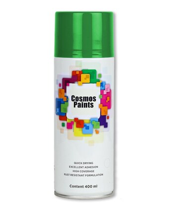 COSMOS ACRYLIC SPRAY PAINT 400 ML APPLE GREEN 75