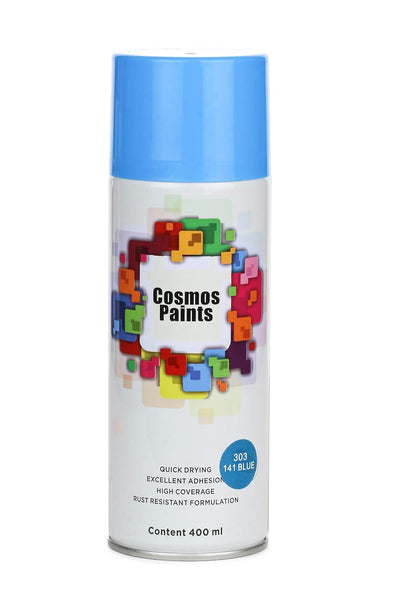 COSMOS ACRYLIC SPRAY PAINT 400 ML BLUE- 303/141