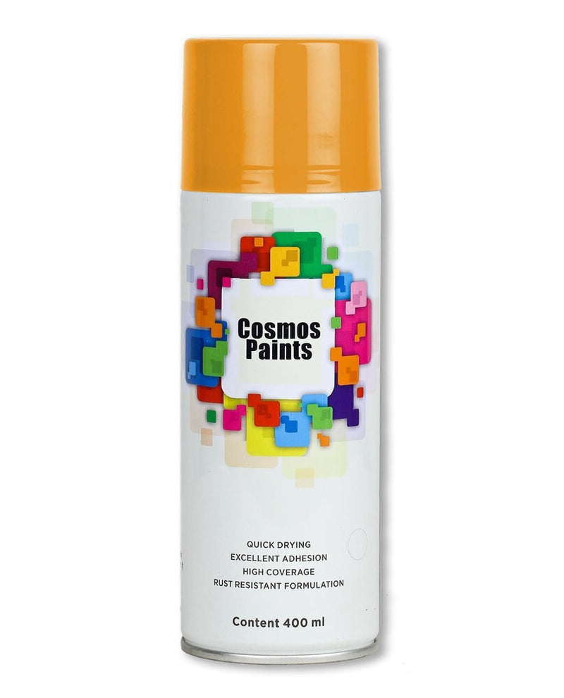 COSMOS ACRYLIC SPRAY PAINT 400 ML DEEP YELLOW 31