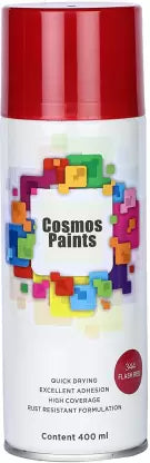 COSMOS ACRYLIC SPRAY PAINT 400 ML FLASH RED 344