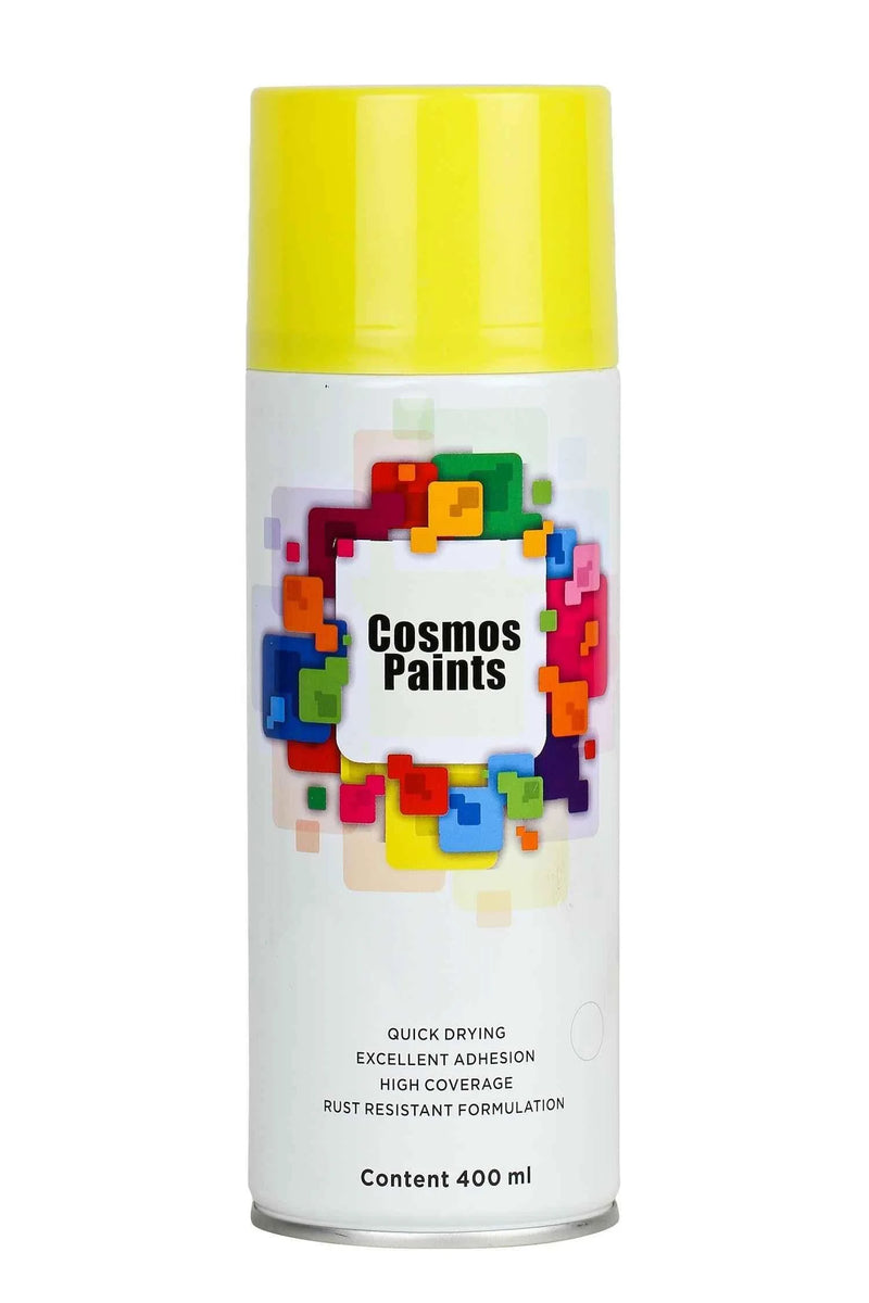 COSMOS ACRYLIC SPRAY PAINT 400 ML GRAIN YELLOW 315
