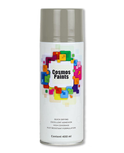 COSMOS ACRYLIC SPRAY PAINT 400 ML GREY 7035