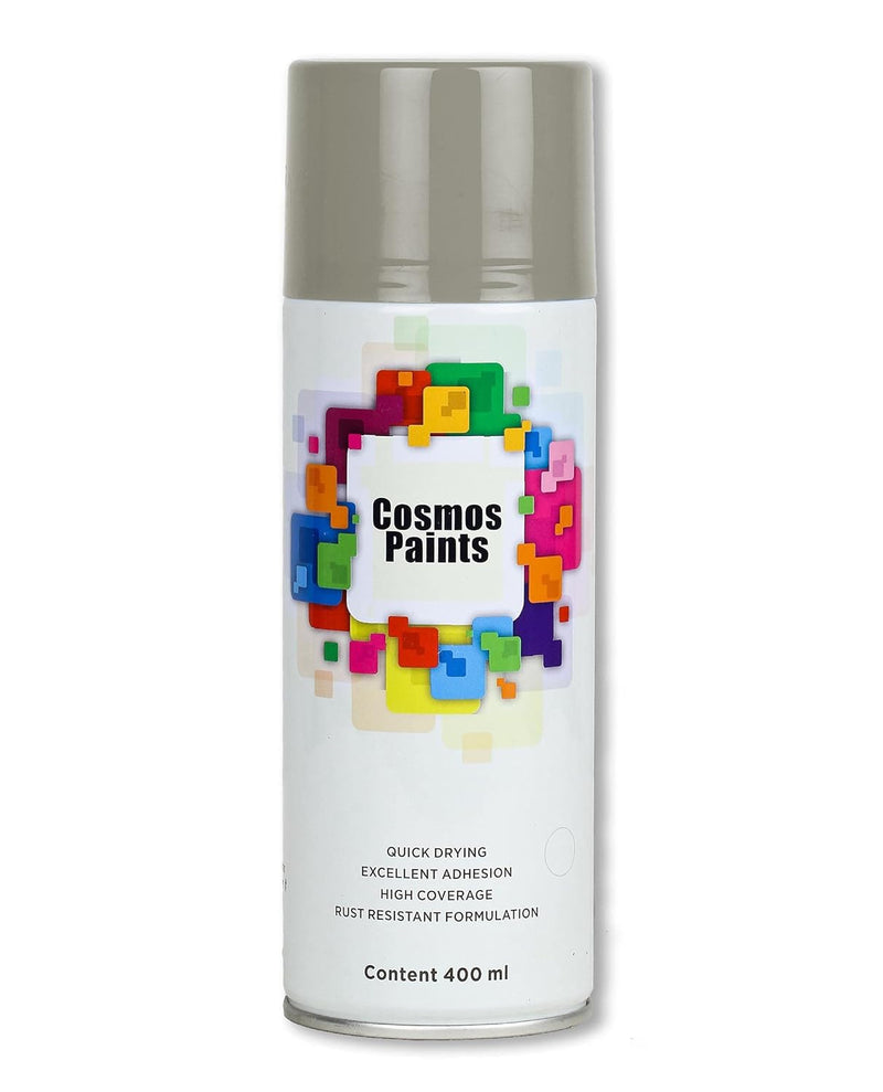 COSMOS ACRYLIC SPRAY PAINT 400 ML GREY 7035