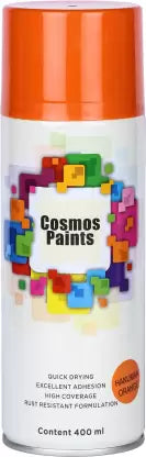 COSMOS ACRYLIC SPRAY PAINT 400 ML HANUMAN ORANGE 672