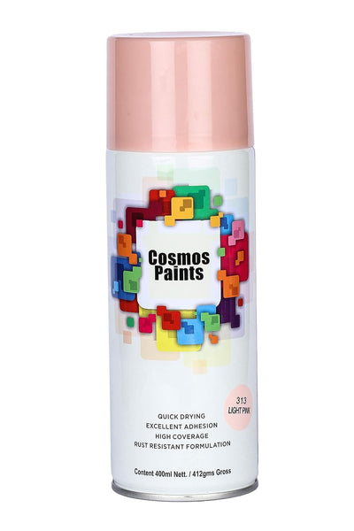 COSMOS ACRYLIC SPRAY PAINT 400 ML LIGHT PINK 313