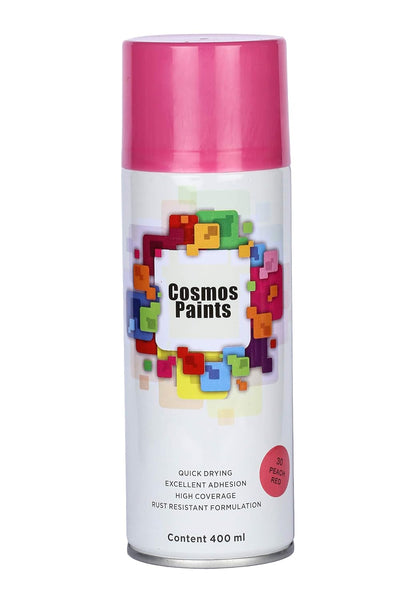 COSMOS ACRYLIC SPRAY PAINT 400 ML PEACH RED 30
