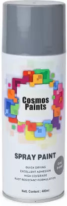 COSMOS ACRYLIC SPRAY PAINT 400 ML PRIMER SURFACER GREY