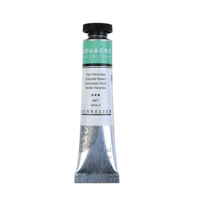 SENNELIER XTRA FINE GOUACHE COLOUR 21 ML SR 2 EMERALD GREEN  (N130511.847)