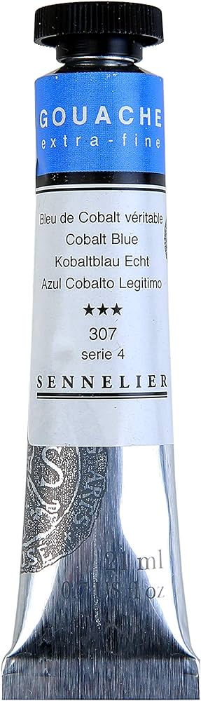 SENNELIER XTRA FINE GOUACHE COLOUR 21 ML SR 4 COBALT BLUE GENUINE  (N130511.307)