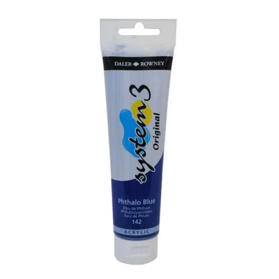 DALER & ROWNEY SYSTEM 3 ACRYLIC 150 ML PHTHALO BLUE 150142