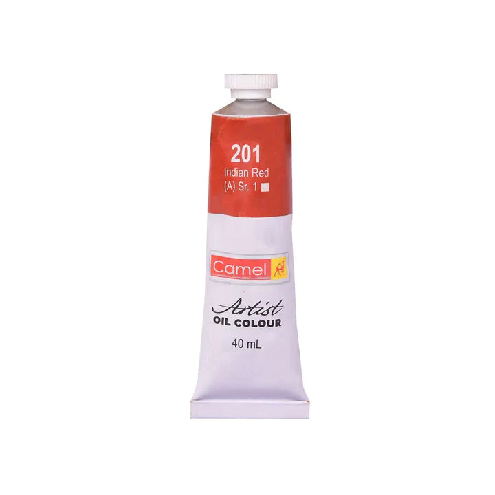 CAMLIN ARTIST OIL COLOUR 40 ML SR 1 INDIAN RED (115201)