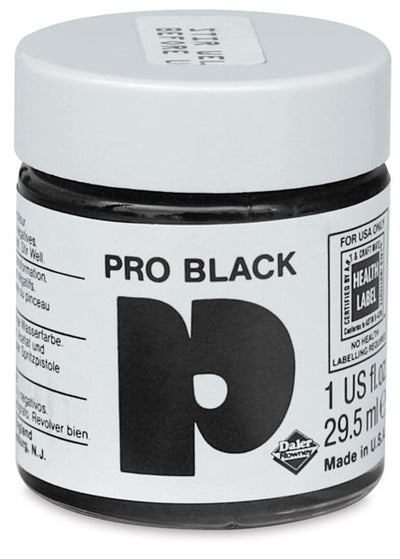 DALER & ROWNEY PRO BLACK 29.5ML (8004)