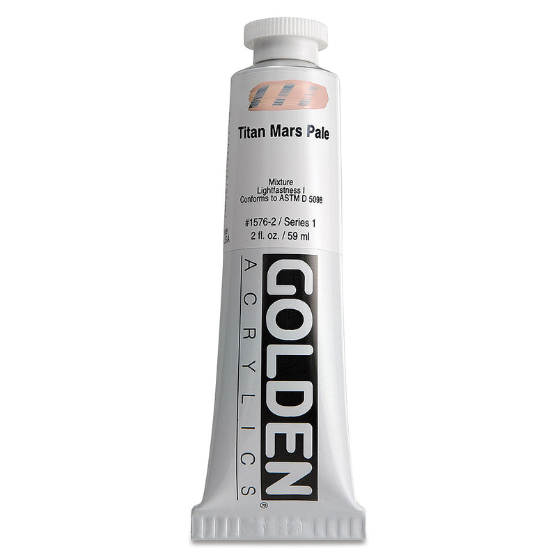 GOLDEN HEAVY BODY ACRYLIC 59 ML SR 1 TITANIUM MARS PALE 1576-2 (0001576-2)