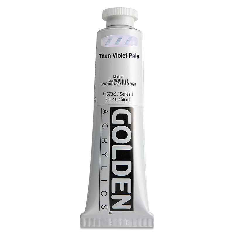 GOLDEN HEAVY BODY ACRYLIC 59 ML SR 1 TITANIUM VOILET PALE 1573-2 (0001573-2)