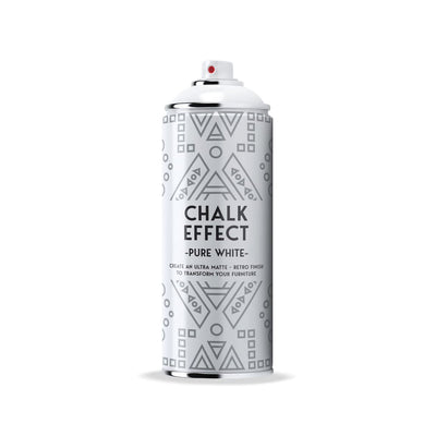 COSMOS CHALK EFFECT SPRAY PAINT 400 ML PURE WHITE NO. 02 (02)