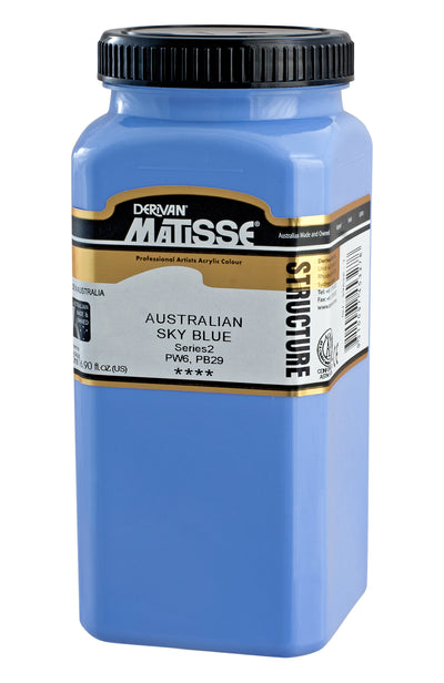 MATISSE STRUCTURE ACRYLIC 500 ML SR 2 AUSTRALIAN SKY BLUE 1M5ASKBL