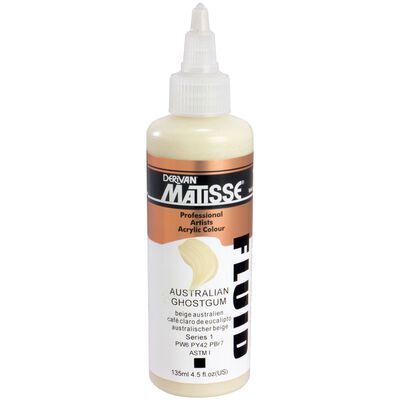 MATISSE FLUID ACRYLIC 135 ML SR 1 AUSTRALIAN GHOST GUM 1MFU35AGG