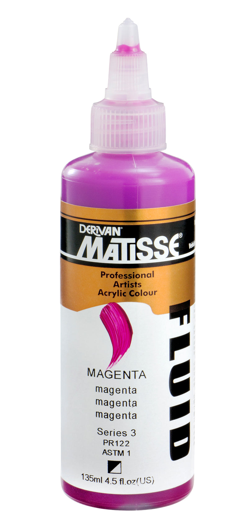 MATISSE FLUID ACRYLIC 135 ML SR 3 MAGENTA 1MFU35M