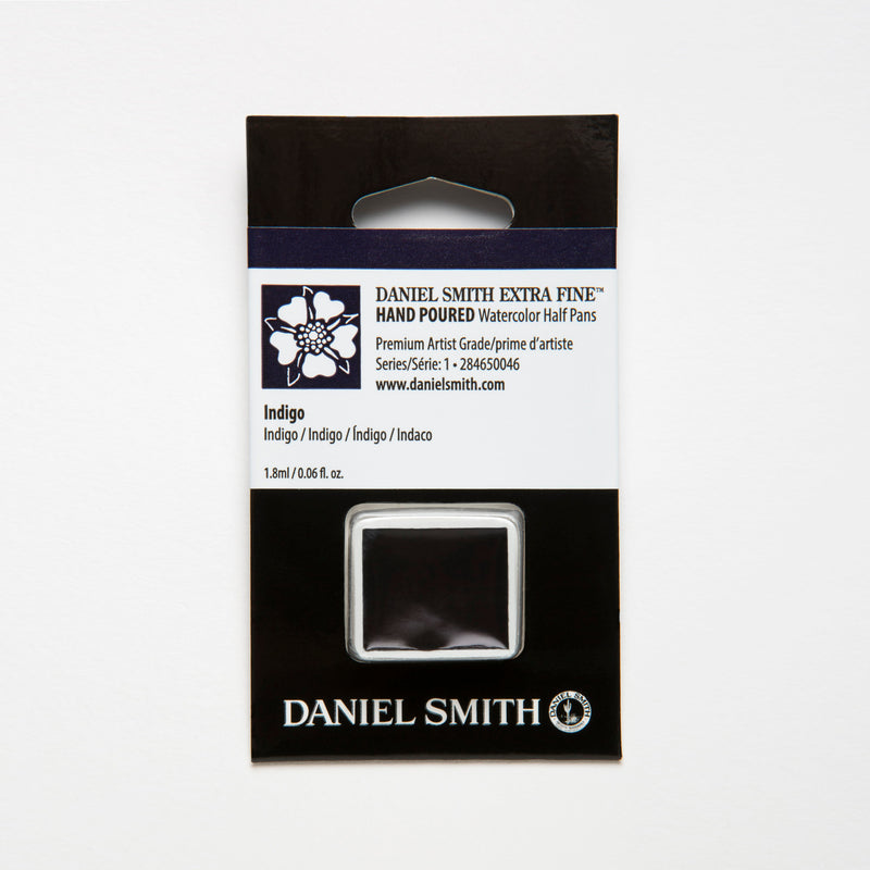 DANIEL SMITH EXTRA FINE WATERCOLOUR HALF PANS SR 1 1.8 ML INDIGO (284650046)