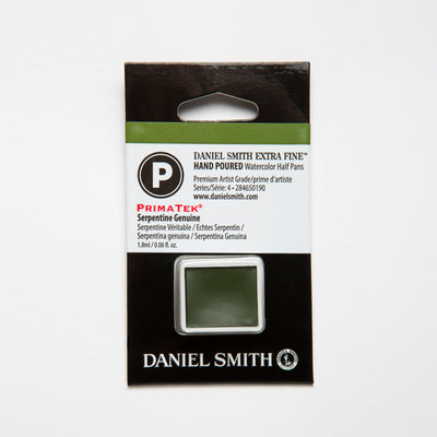 DANIEL SMITH EXTRA FINE WATERCOLOUR HALF PANS SR 4 1.8 ML SERPENTINE GENUINE (284650190)