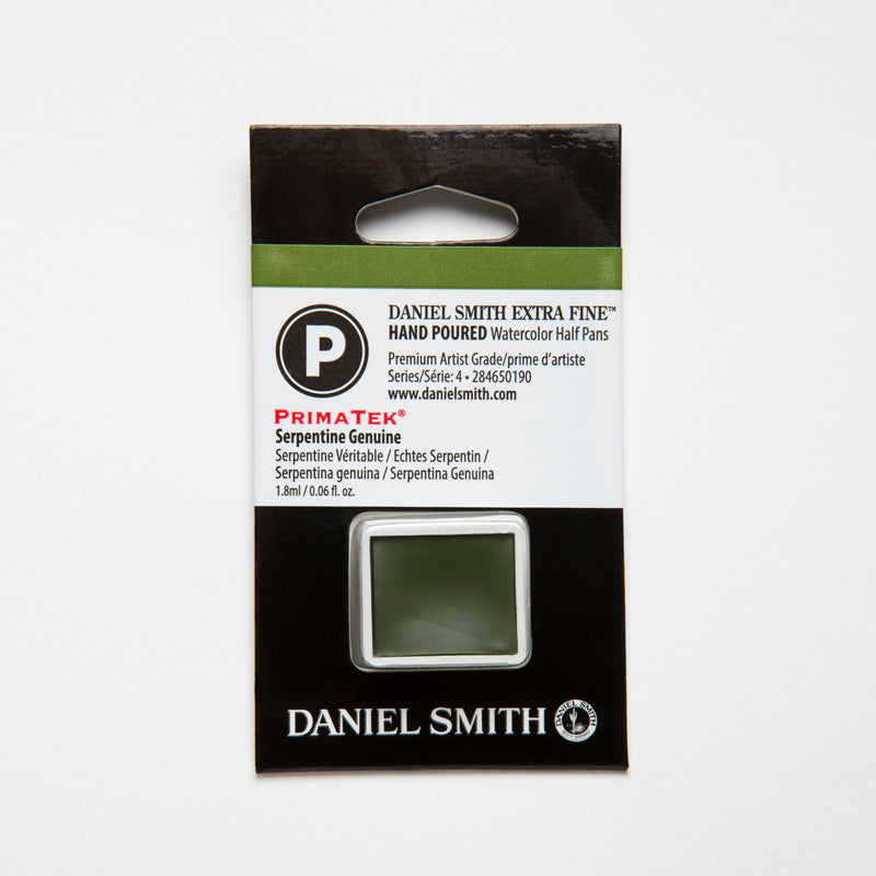 DANIEL SMITH EXTRA FINE WATERCOLOUR HALF PANS SR 4 1.8 ML SERPENTINE GENUINE (284650190)