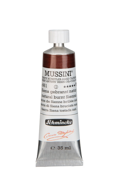 Schmincke Mussini Oil Colour 35 ML SR 1 Natural Burnt Sienna (661)