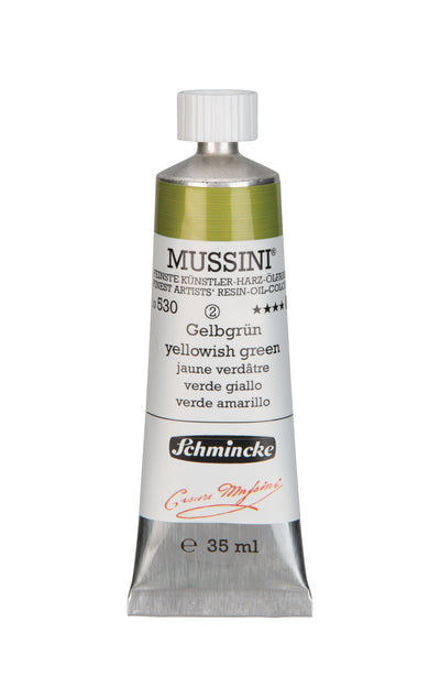 Schmincke Mussini Oil Colour 35 ML SR 2 Yellowish Green (530)