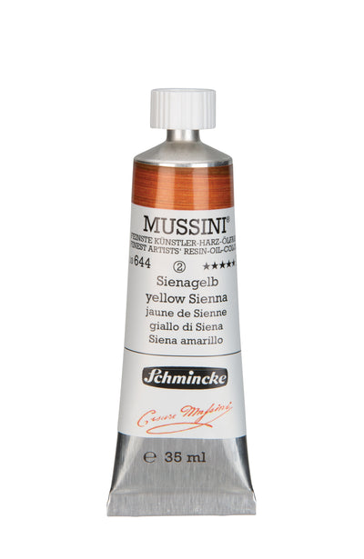 Schmincke Mussini Oil Colour 35 ML SR 2 Yellow Sienna (644)