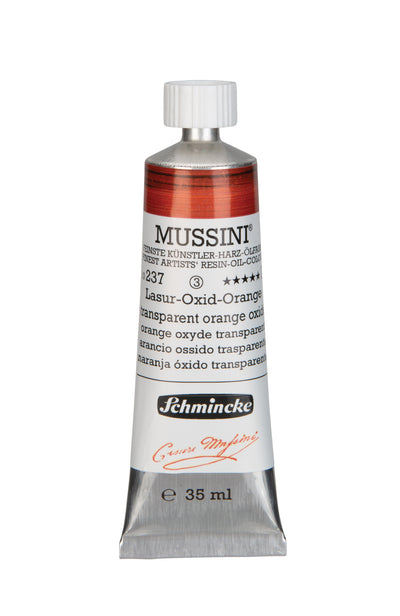 Schmincke Mussini Oil Colour 35 ML SR 3 Transparent Orange Oxide (237)